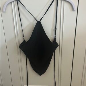 Black Strappy Top